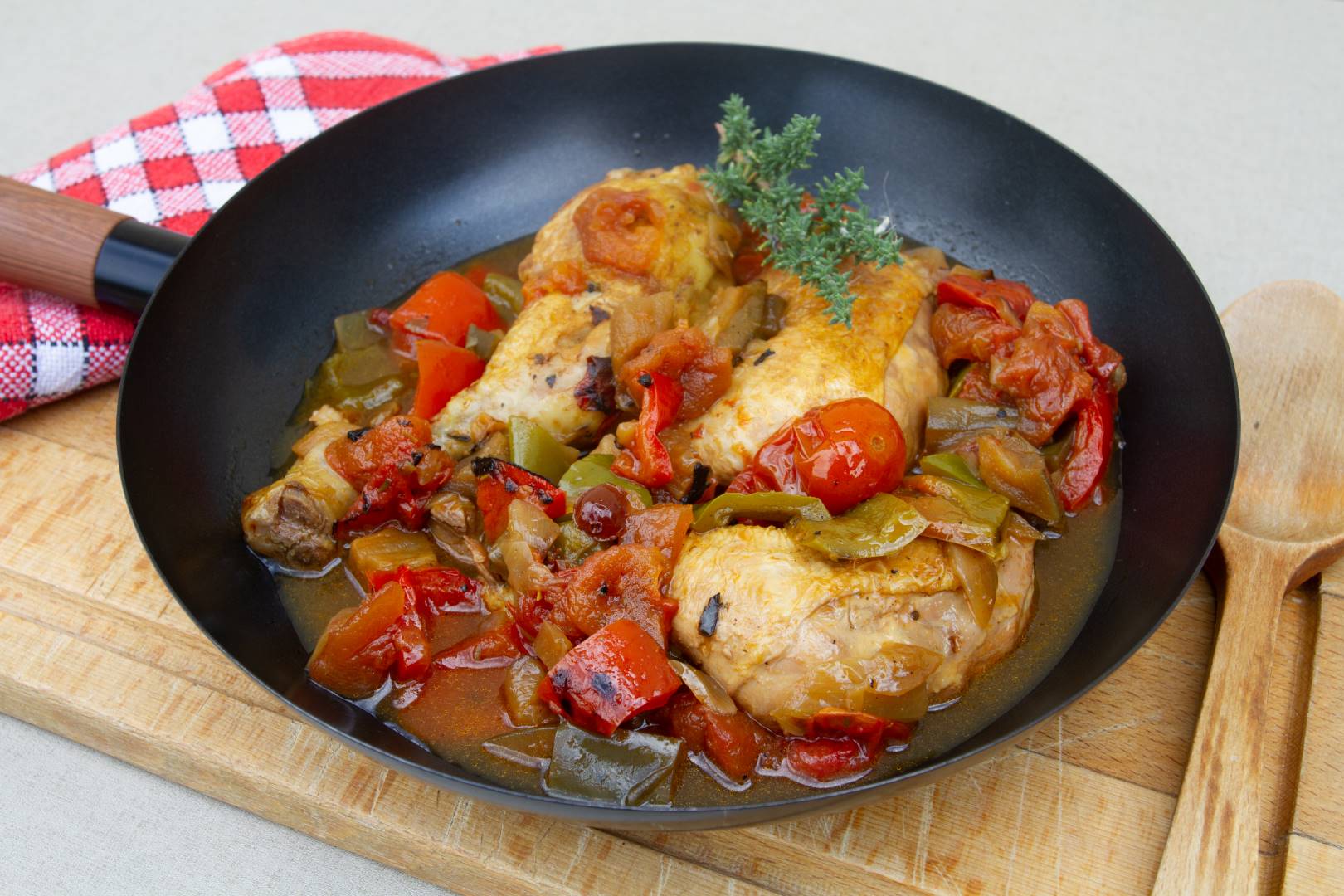 poulet-basquaise